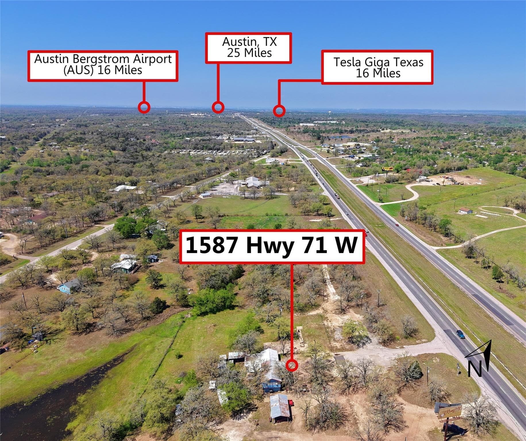 1587 State Highway 71 None W #A