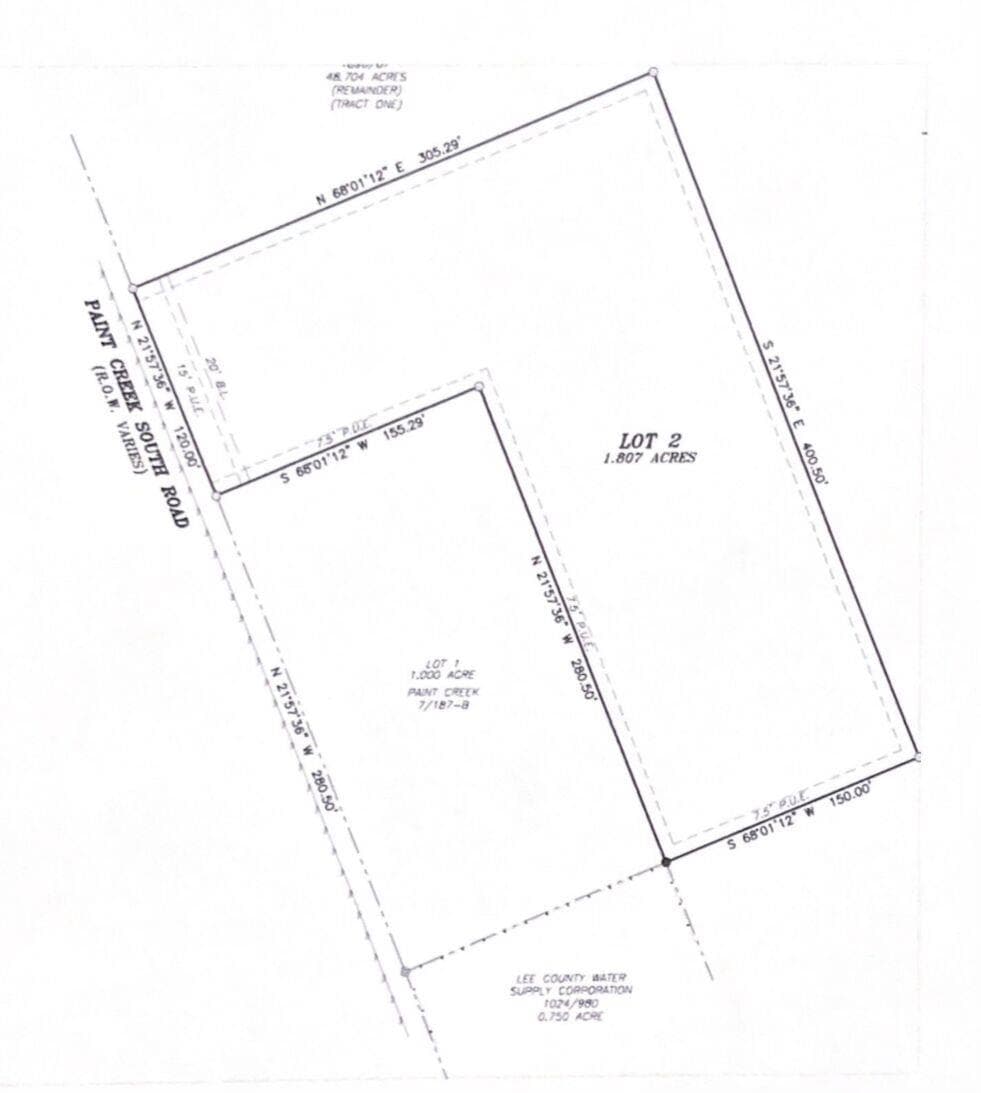 TBD- Paint Creek South Lot Rd