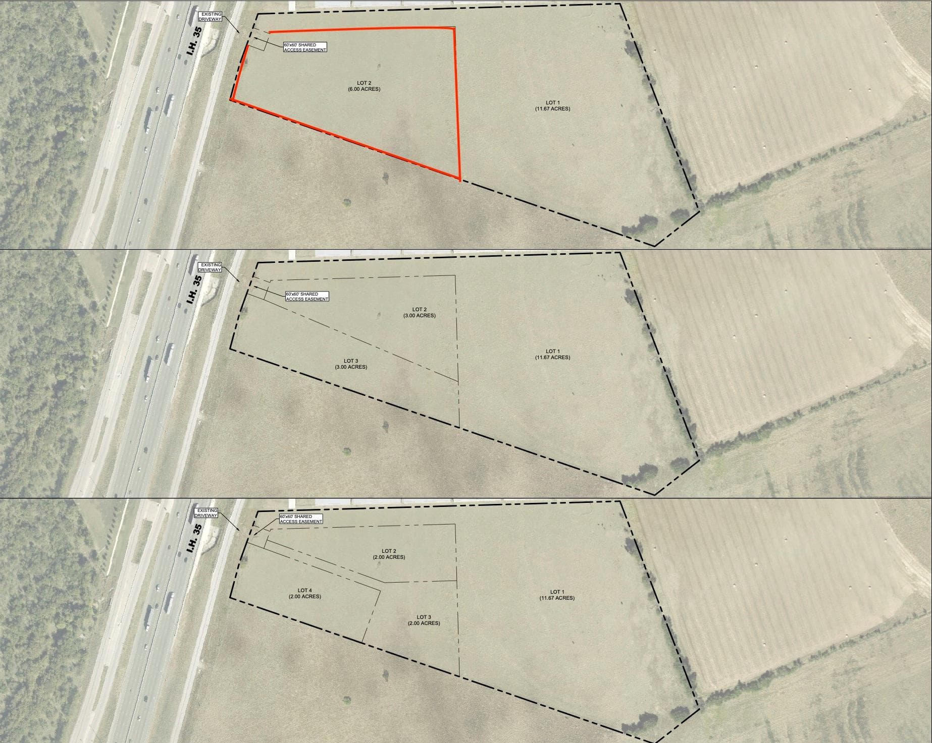 6100 N Interstate 35 Option A None