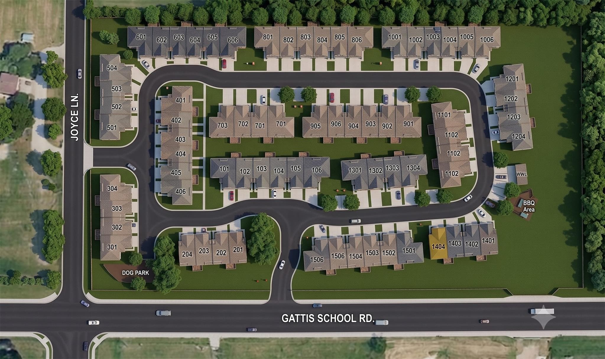 2600 Gattis School Rd #501-504